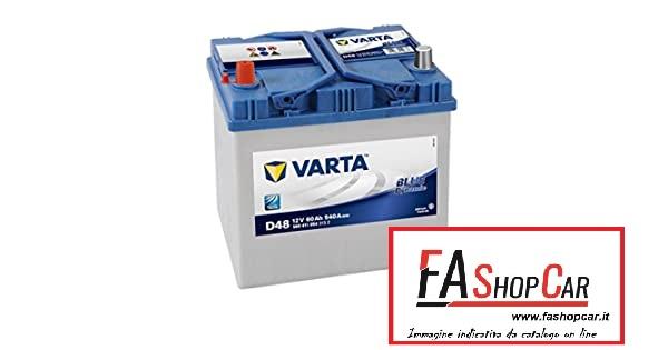 Batteria Auto VARTA Blue Dynamic - D48 -  12V 60Ah 540A(en) - - 560411054